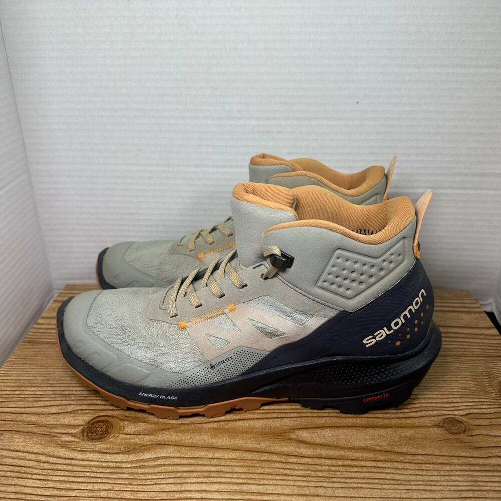 Salomon OUTpulse Mid GTX Gore-Tex Women Hiking Boots Lace Up Size 8 Outdoors